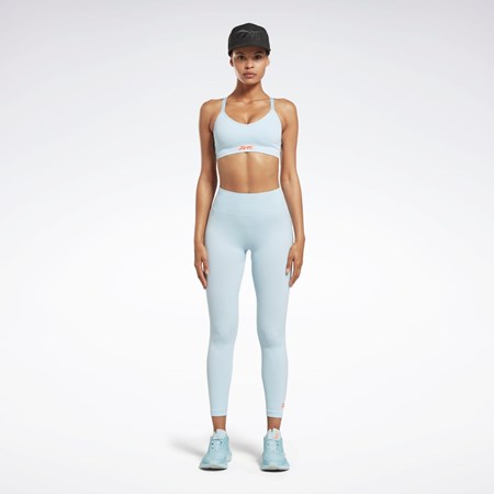 Reebok Victoria Beckham Seamless Leggings Azules | 27EZVULWX