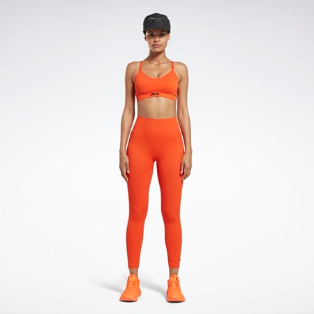 Reebok Victoria Beckham Seamless Leggings Naranjas | 49MSGENYP
