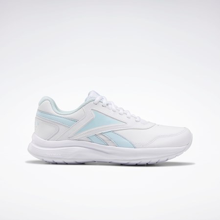 Reebok Walk Ultra 7 DMX MAX Shoes Blancas Azules Azul Real | 67CQWDOYL