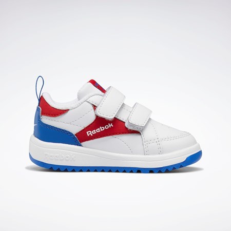 Reebok Weebok Clasp Low Shoes - Toddler Blancas Rojas Azules | 30IVABQCE