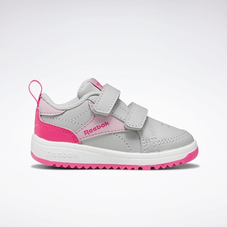 Reebok Weebok Clasp Low Shoes - Toddler Gris Rosas | 74FRUACBY