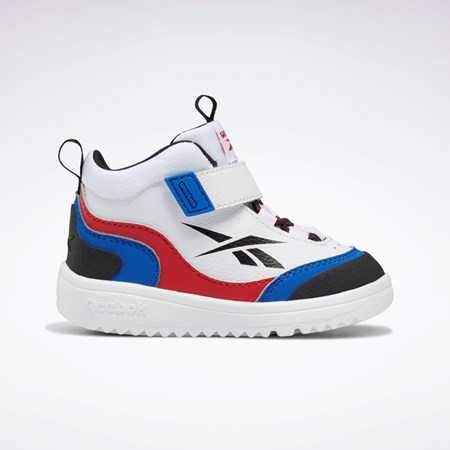 Reebok Weebok Storm X Shoes - Toddler Blancas Azules Rojas | 49PCBJLVI