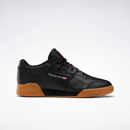 Reebok Workout Plus Shoes Negras Rojas Azul Real | 97BWGYREO