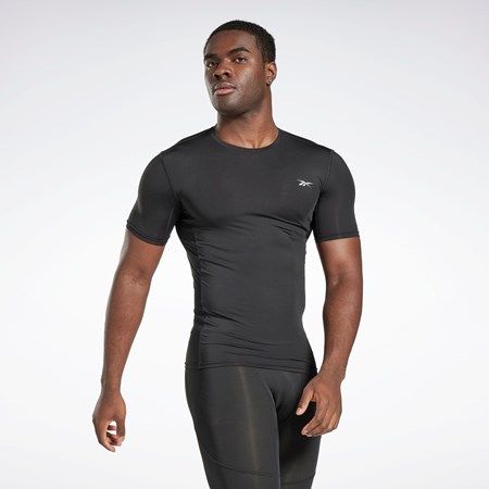 Reebok Workout Ready Compression T-Shirt Negras | 12VYBNHEQ