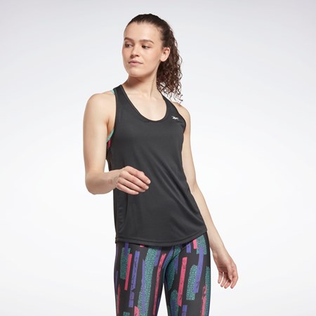 Reebok Workout Ready Mesh Back Tank Top Negras | 74ATHLKXC