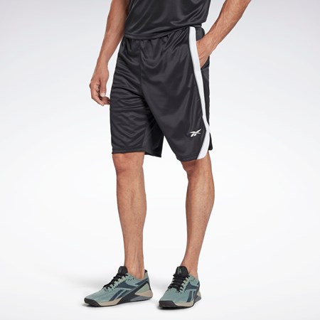 Reebok Workout Ready Mesh Shorts Negras | 65YTGWZCL