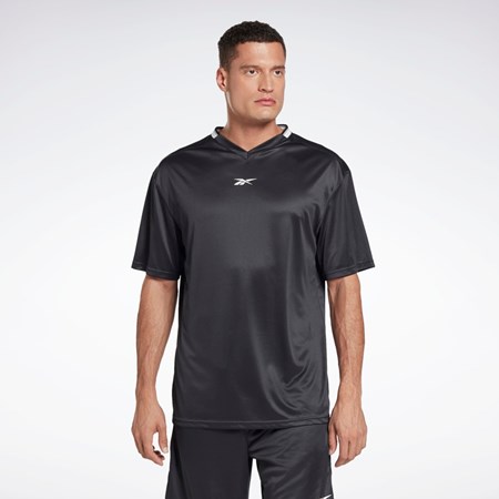 Reebok Workout Ready Mesh T-Shirt Negras | 93KBVCYZG