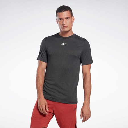 Reebok Workout Ready Mélange T-Shirt Negras | 36JGKETQN