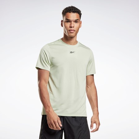 Reebok Workout Ready Mélange T-Shirt Verde Menta | 58YZWQRTV
