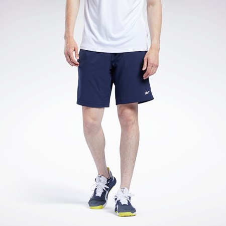 Reebok Workout Ready Shorts Azul Marino | 95CPNZUEV