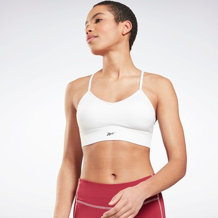 Reebok Workout Ready Sports Bra Blancas | 82FWIPHKD