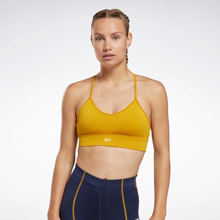 Reebok Workout Ready Sports Bra Bright Ochre | 49DGULPBY
