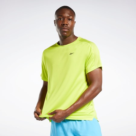 Reebok Workout Ready Tech T-Shirt Amarillo | 59WLZDKQR