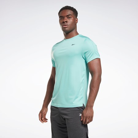Reebok Workout Ready Tech T-Shirt Semi Classic Teal | 75FSCQYJU