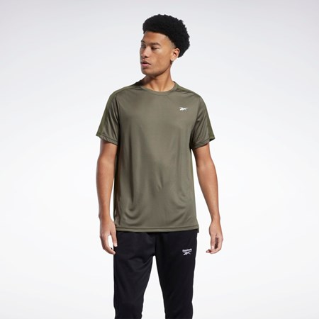 Reebok Workout Ready Tech T-Shirt Verde | 60IZNKHWT