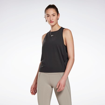 Reebok Yoga Long Tank Top Negras | 30ZYPIVXD