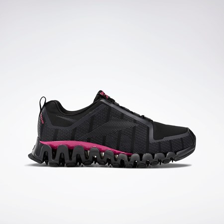 Reebok ZigWild Trail 6 Shoes Negras Gris Rosas | 21WATVQFN