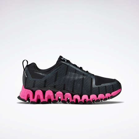 Reebok ZigWild Trail 6 Shoes Negras Gris Rosas | 30RAHBXFE