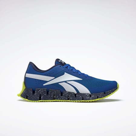 Reebok Zig Dynamica 2 Shoes Azules Azul Marino Amarillo | 41LIWQPYF