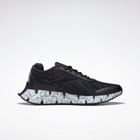 Reebok Zig Dynamica 3 Shoes Negras Gris Blancas | 83WFBPTML