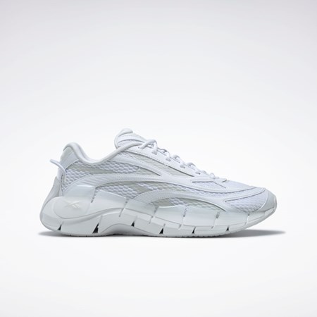 Reebok Zig Kinetica 2.5 Shoes Blancas Gris Gris | 58MWJUADS