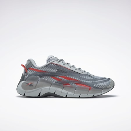 Reebok Zig Kinetica 2.5 Shoes Gris Gris | 91DHLPWAT