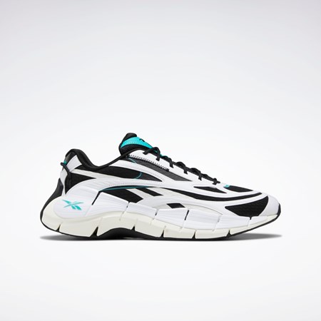 Reebok Zig Kinetica 2.5 Shoes Negras Blancas | 34MDEWUOV