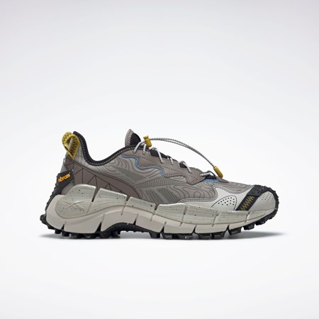 Reebok Zig Kinetica II Edge Shoes Gris Azules Verde | 18WCOTABH