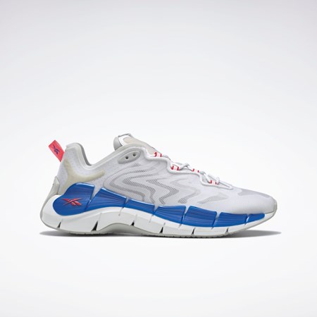 Reebok Zig Kinetica II Shoes Blancas Gris | 35ZWLCAFP